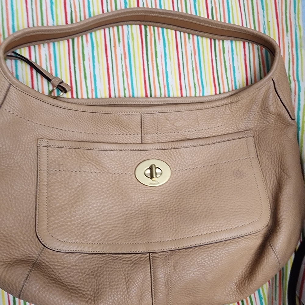 Coach Ergo Pebbled Leather XL 11613 - Picture 2 of 15